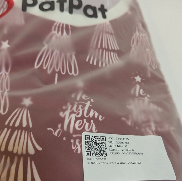 🖤PatPat Christmas Tree Red Men's Pajama Set - Picture 10 of 10